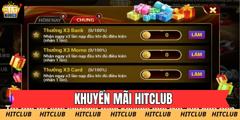 Khám phá các danh mục khuyến mãi Hitclub để tối ưu hóa nguồn vốn cá cược của bạn 2026